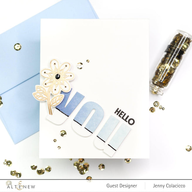 Altenew Stamp & Die Bundle Wonder Bloom Stamp & Die Bundle