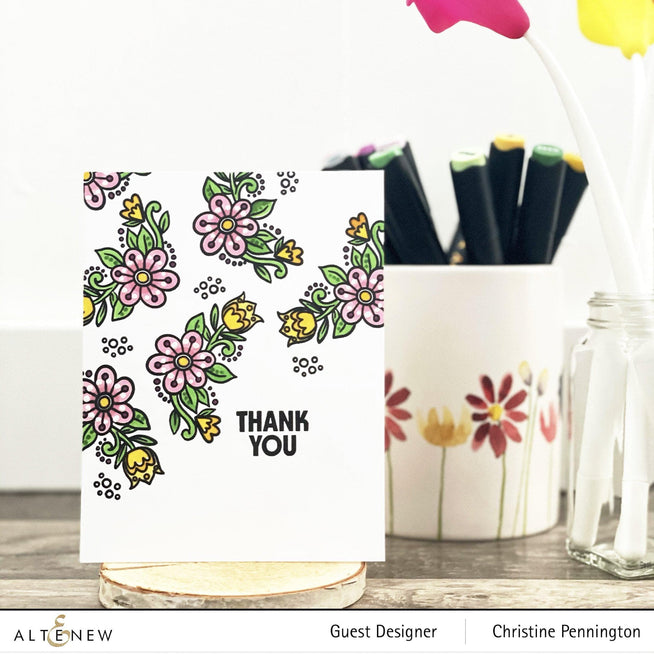 Altenew Stamp & Die Bundle Wonder Clusters Stamp & Die Bundle