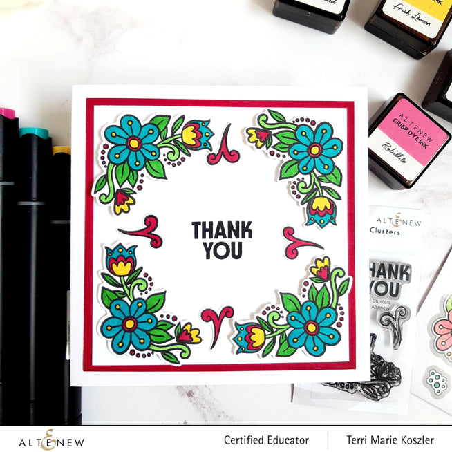 Altenew Stamp & Die Bundle Wonder Clusters Stamp & Die Bundle