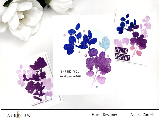 Altenew Stamp & Die Bundle A Study in Watercolor Stamp & Die Bundle