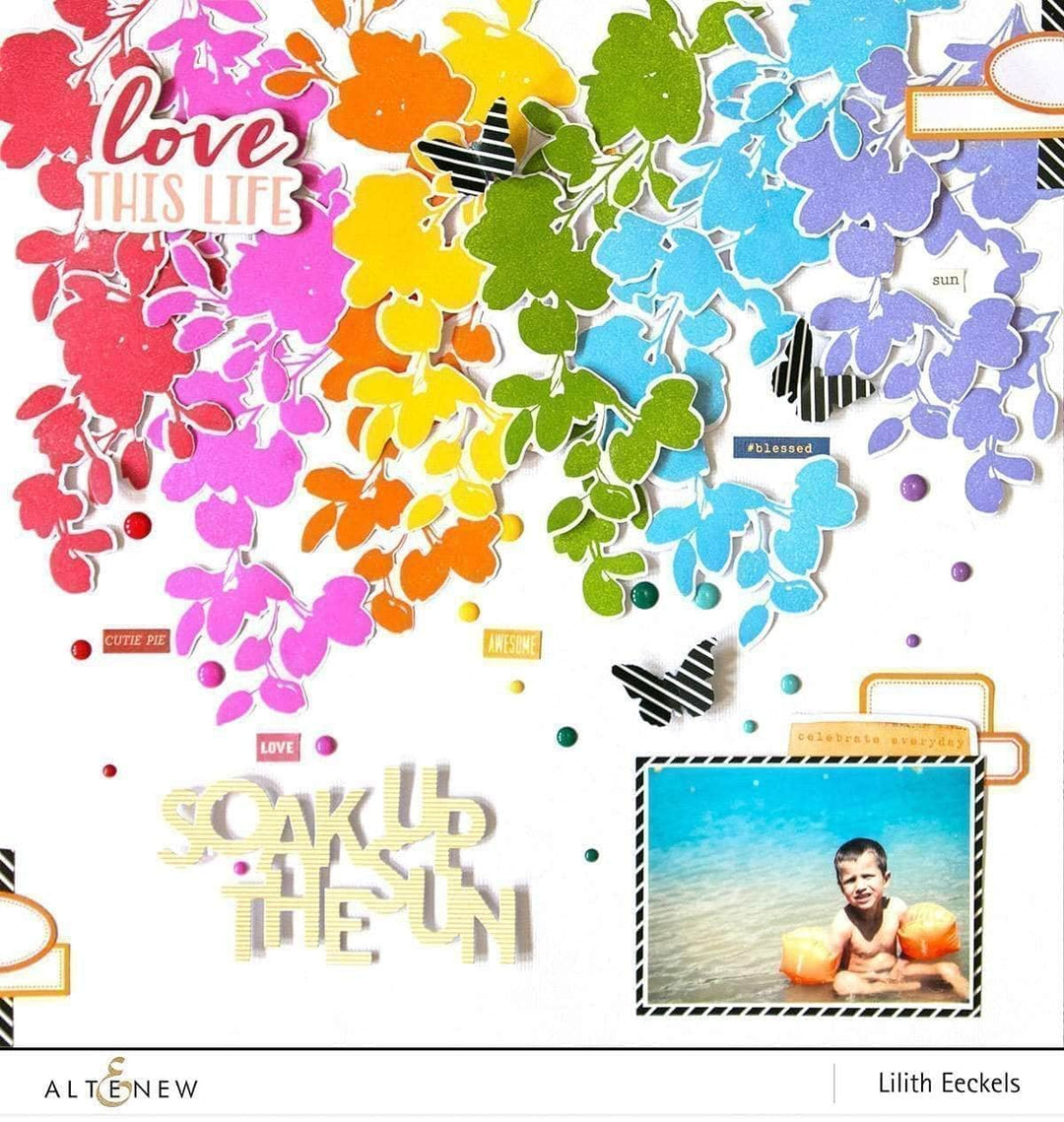 Altenew Stamp & Die Bundle A Study in Watercolor Stamp & Die Bundle