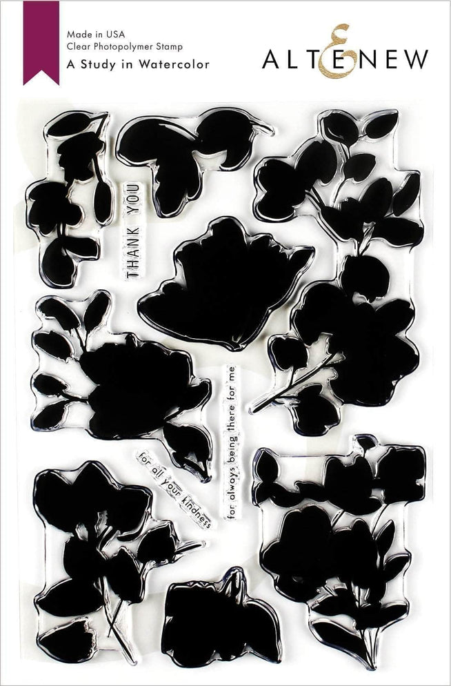 Altenew Stamp & Die Bundle A Study in Watercolor Stamp & Die Bundle
