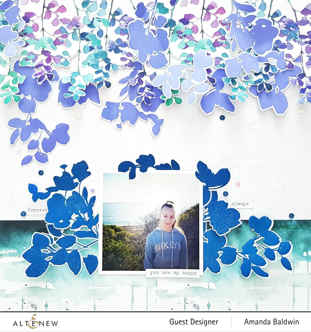 Altenew Stamp & Die Bundle A Study in Watercolor Stamp & Die Bundle