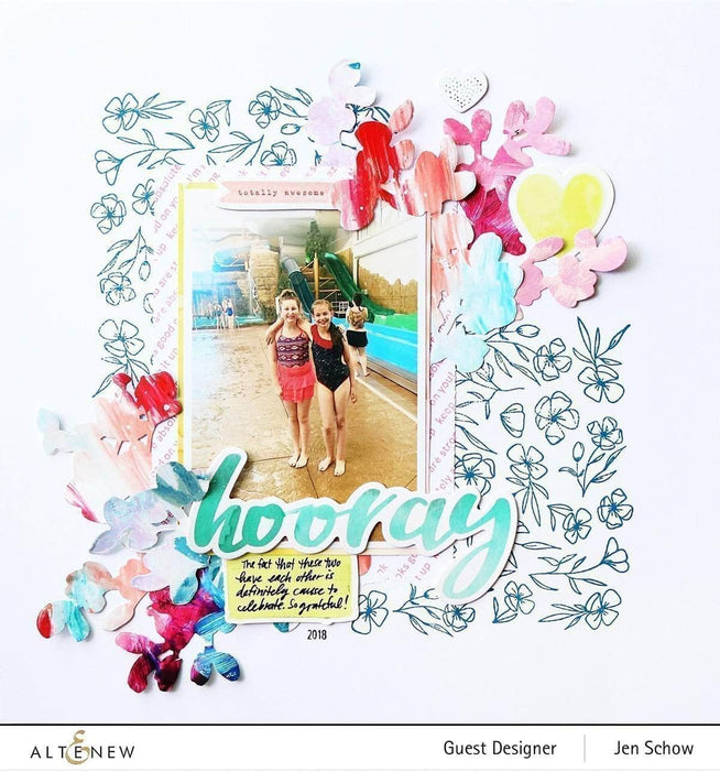 Altenew Stamp & Die Bundle A Study in Watercolor Stamp & Die Bundle