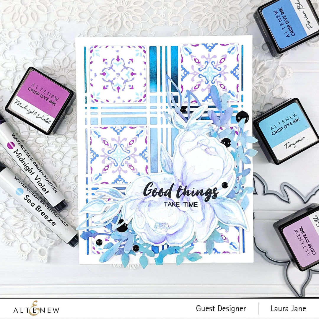 Altenew Stamp & Die Bundle October 2019 Coordinating Stamp & Die Bundle