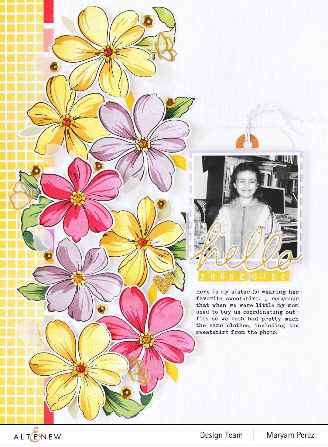 Altenew Stamp & Die Bundle All Things Orange Stamp & Die Bundle