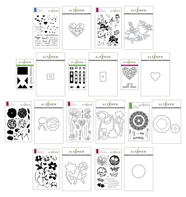 Altenew Stamp & Die Bundle Amazing Astrology Coordinating Stamp & Die Bundle