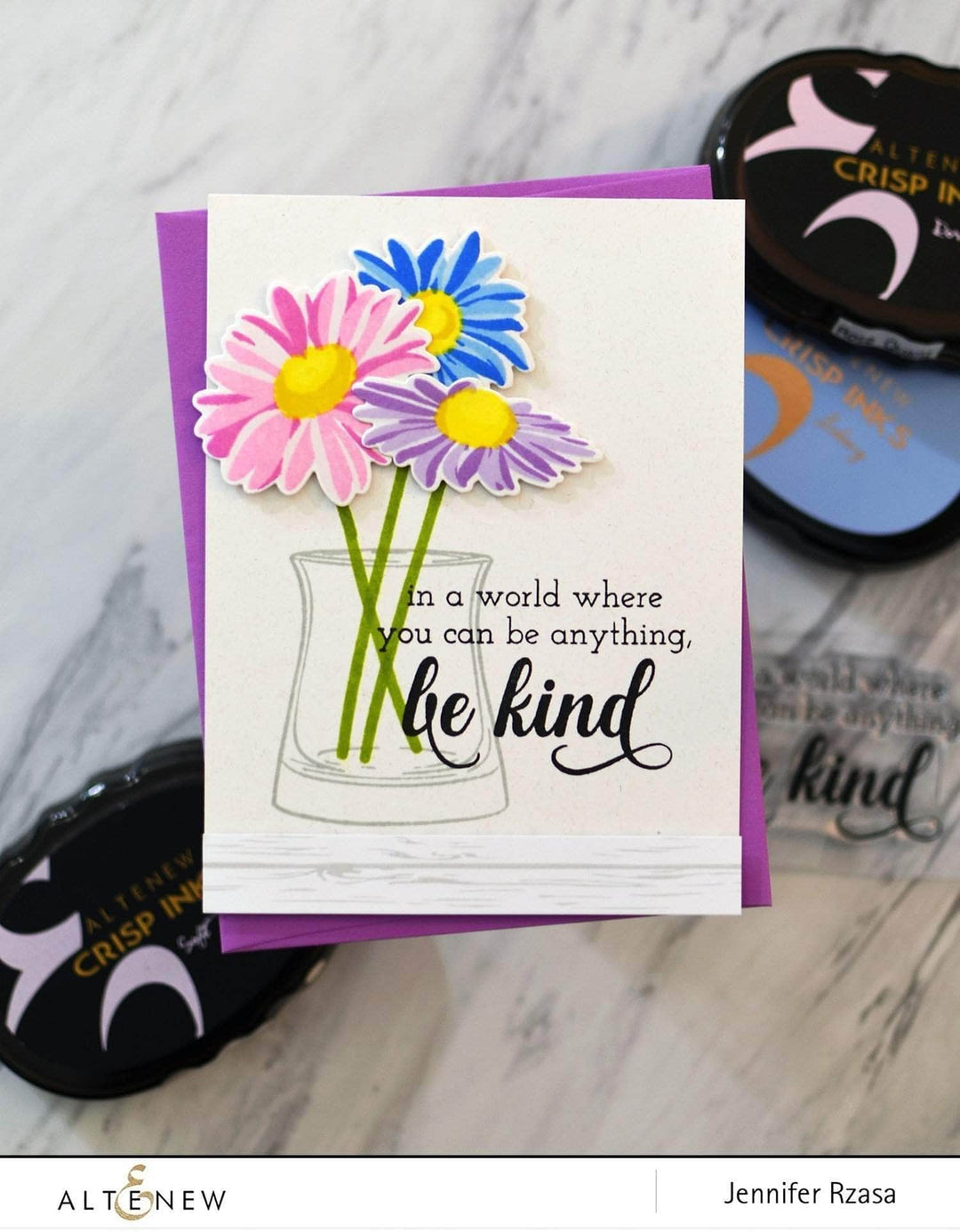 Retired - Beloved Daisy Stamp & Die Bundle - Altenew