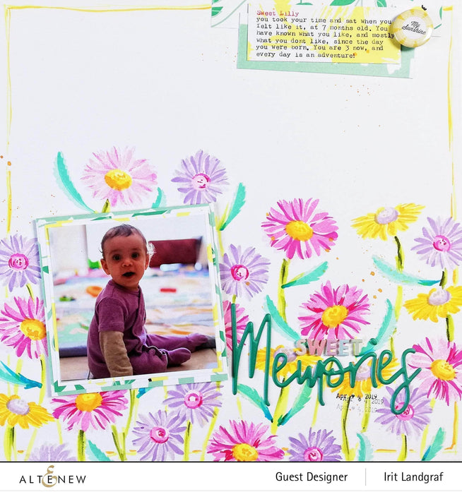 Retired - Beloved Daisy Stamp & Die Bundle - Altenew