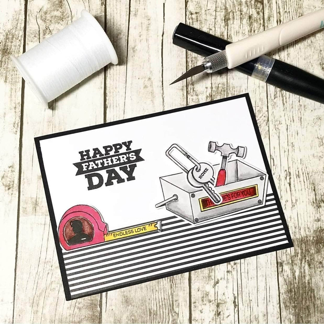 Altenew Stamp & Die Bundle Z - Best Dad Stamp & Die Bundle