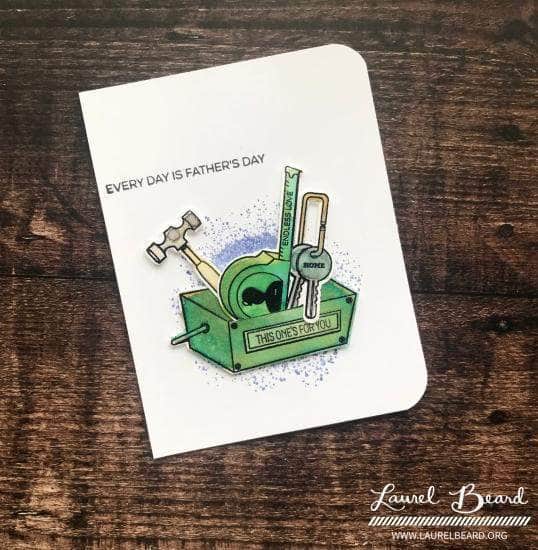 Altenew Stamp & Die Bundle Z - Best Dad Stamp & Die Bundle