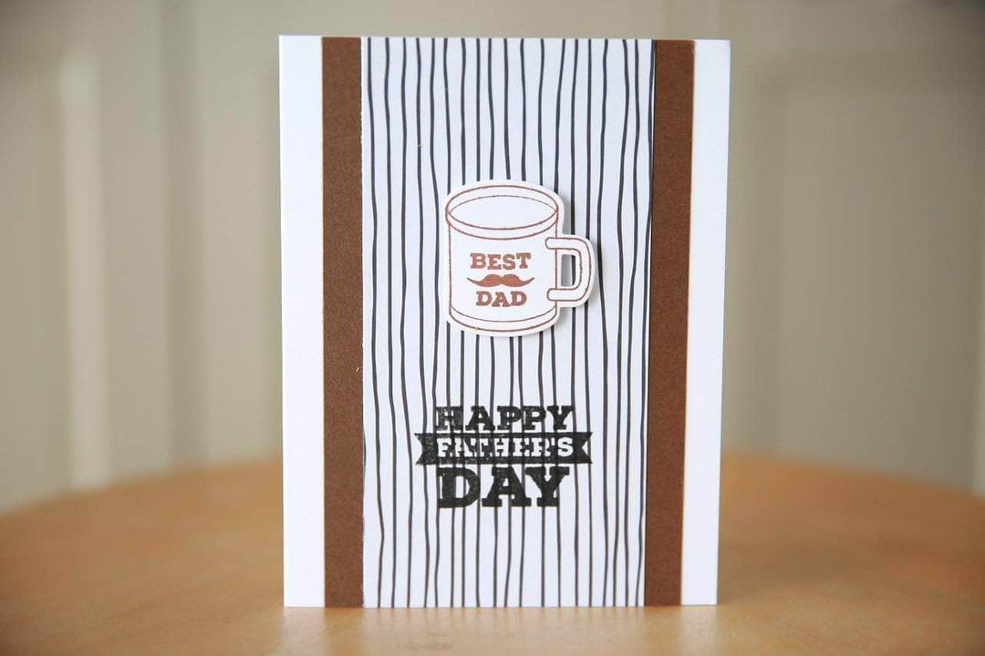 Altenew Stamp & Die Bundle Z - Best Dad Stamp & Die Bundle