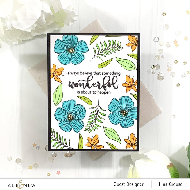 Altenew Stamp & Die Bundle Blessed With Hope Coordinating Stamp & Die Bundle