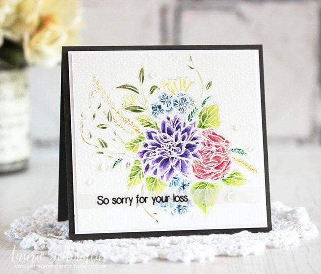 Altenew Stamp & Die Bundle Blooming Bouquet Stamp & Die Bundle