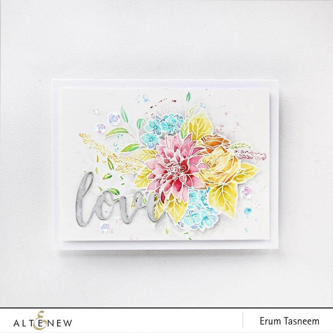 Altenew Stamp & Die Bundle Blooming Bouquet Stamp & Die Bundle
