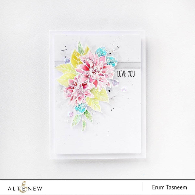 Altenew Stamp & Die Bundle Blooming Bouquet Stamp & Die Bundle