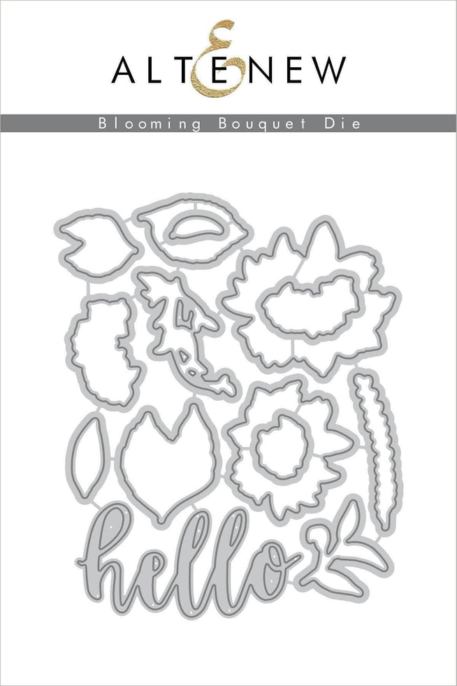 Altenew Stamp & Die Bundle Blooming Bouquet Stamp & Die Bundle