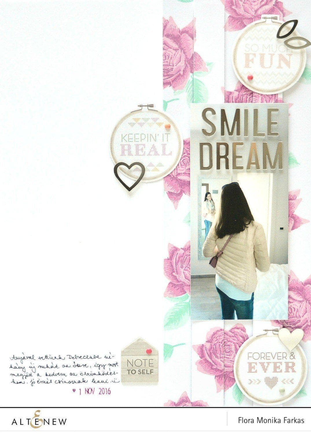 Altenew Stamp & Die Bundle Bold Blossom Stamp & Die Bundle