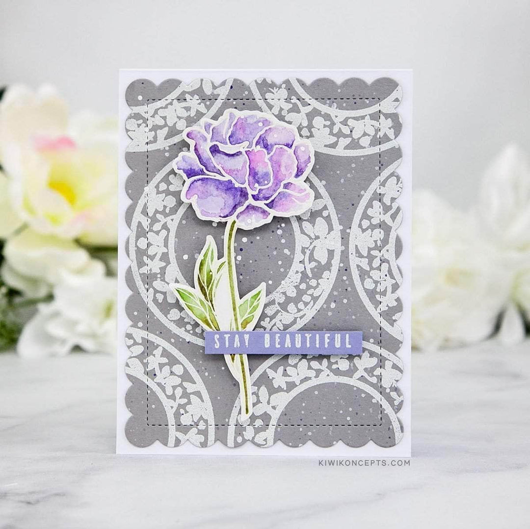 Altenew Stamp & Die Bundle Z - Botanical Silhouettes Stamp & Die Bundle
