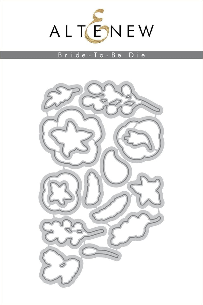Altenew Stamp & Die Bundle Z - Bride-To-Be Stamp & Die Bundle