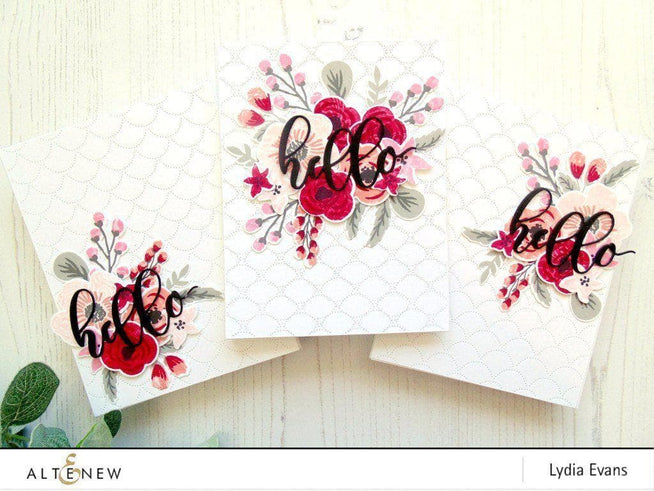 Altenew Stamp & Die Bundle Z - Bride-To-Be Stamp & Die Bundle