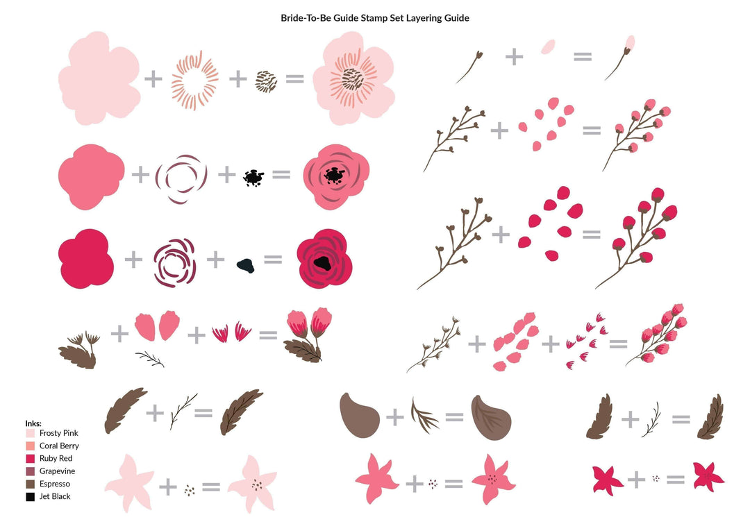 Altenew Stamp & Die Bundle Z - Bride-To-Be Stamp & Die Bundle