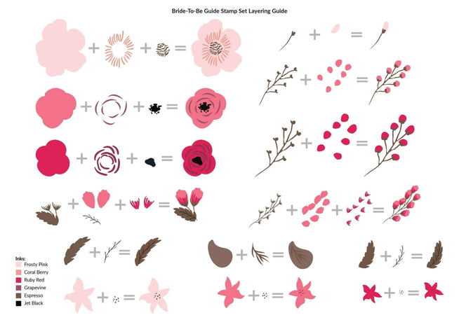 Altenew Stamp & Die Bundle Z - Bride-To-Be Stamp & Die Bundle