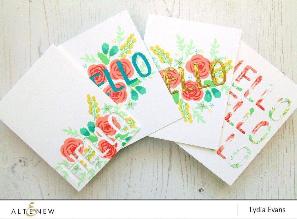 Altenew Stamp & Die Bundle Z - Bride-To-Be Stamp & Die Bundle
