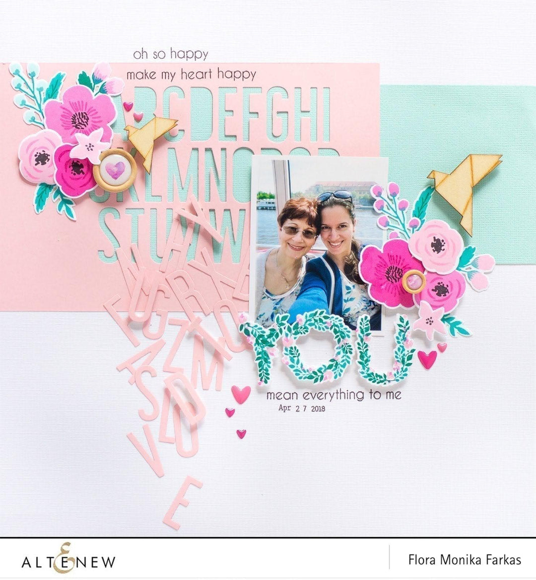 Altenew Stamp & Die Bundle Z - Bride-To-Be Stamp & Die Bundle