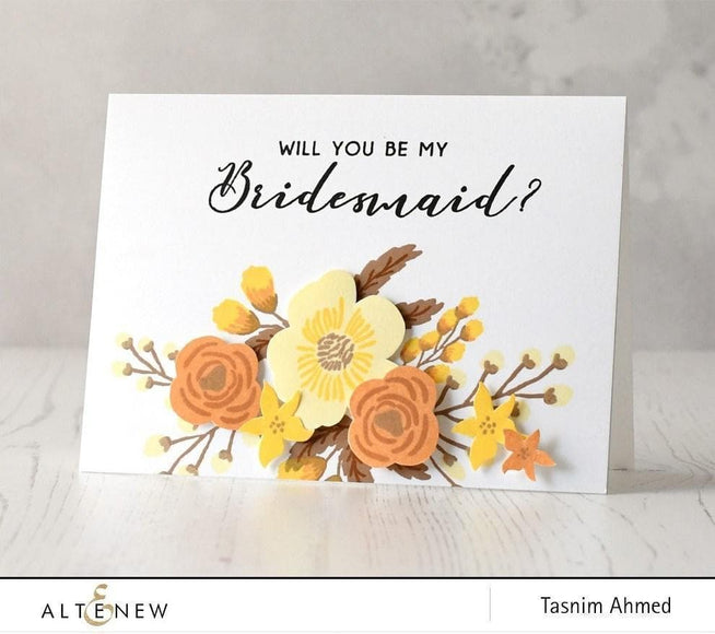 Altenew Stamp & Die Bundle Z - Bride-To-Be Stamp & Die Bundle