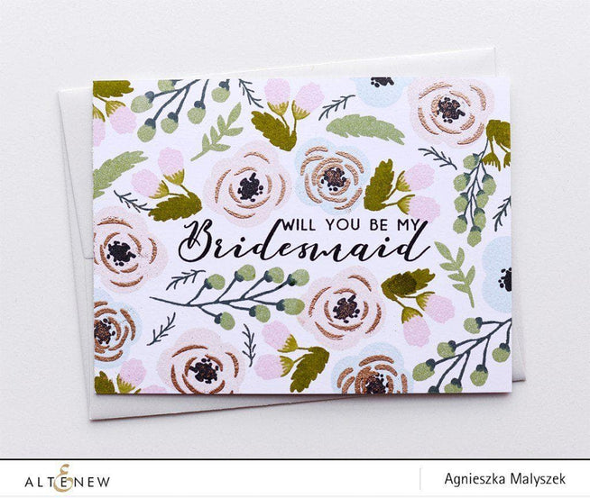 Altenew Stamp & Die Bundle Z - Bride-To-Be Stamp & Die Bundle