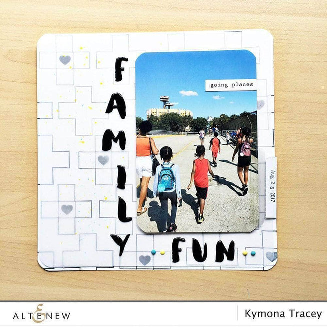 Altenew Stamp & Die Bundle Z - Building Blocks Stamp & Die Bundle