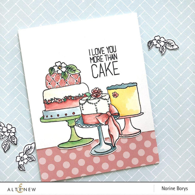 Altenew Stamp & Die Bundle Cake Love Stamp & Die Bundle