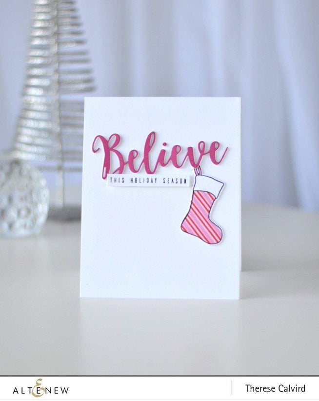 Altenew Stamp & Die Bundle Christmas Stockings Stamp & Die Bundle