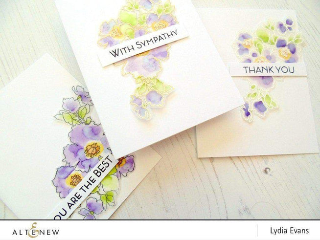 Altenew Stamp & Die Bundle Cotton Comfort Stamp & Die Bundle