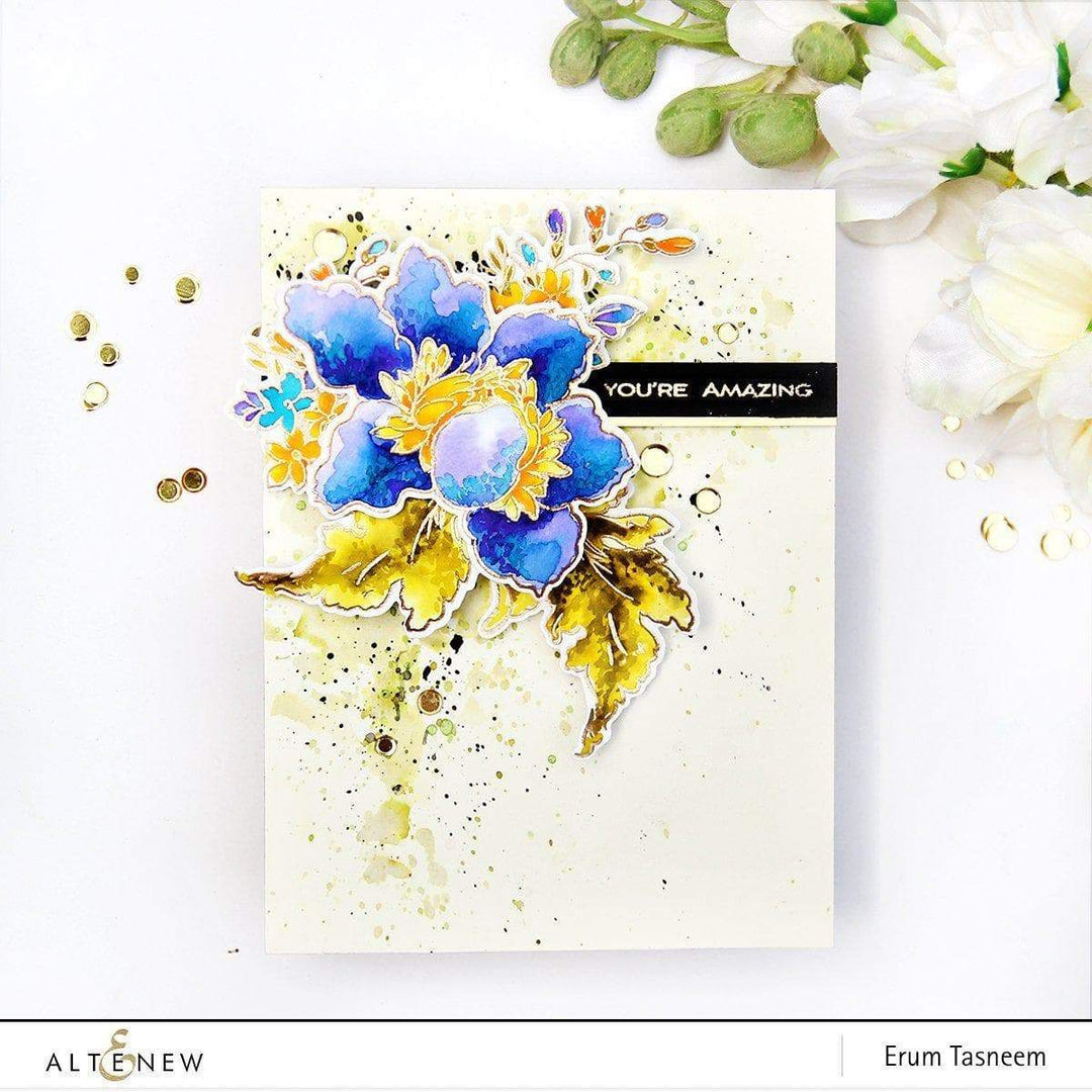 Altenew Stamp & Die Bundle Crown Bloom Stamp & Die Bundle