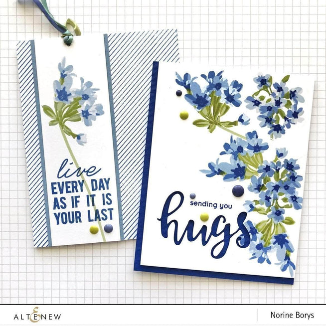 Altenew Stamp & Die Bundle Z - Delicate Clusters Stamp & Die Bundle