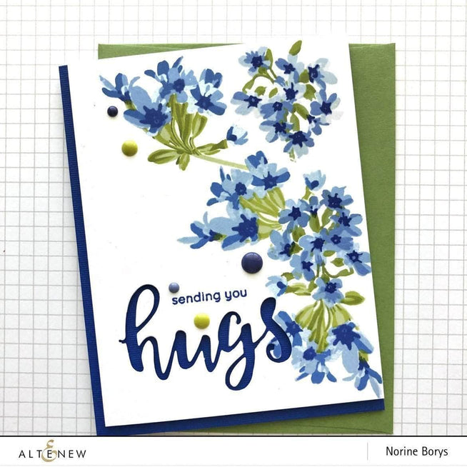 Altenew Stamp & Die Bundle Z - Delicate Clusters Stamp & Die Bundle