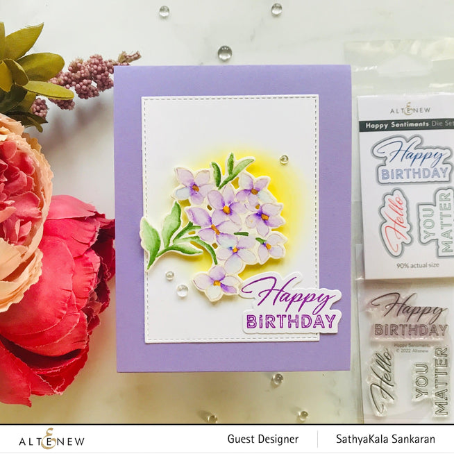 Altenew Stamp & Die Bundle Dreams Come True Mini Stamp & Die Bundle