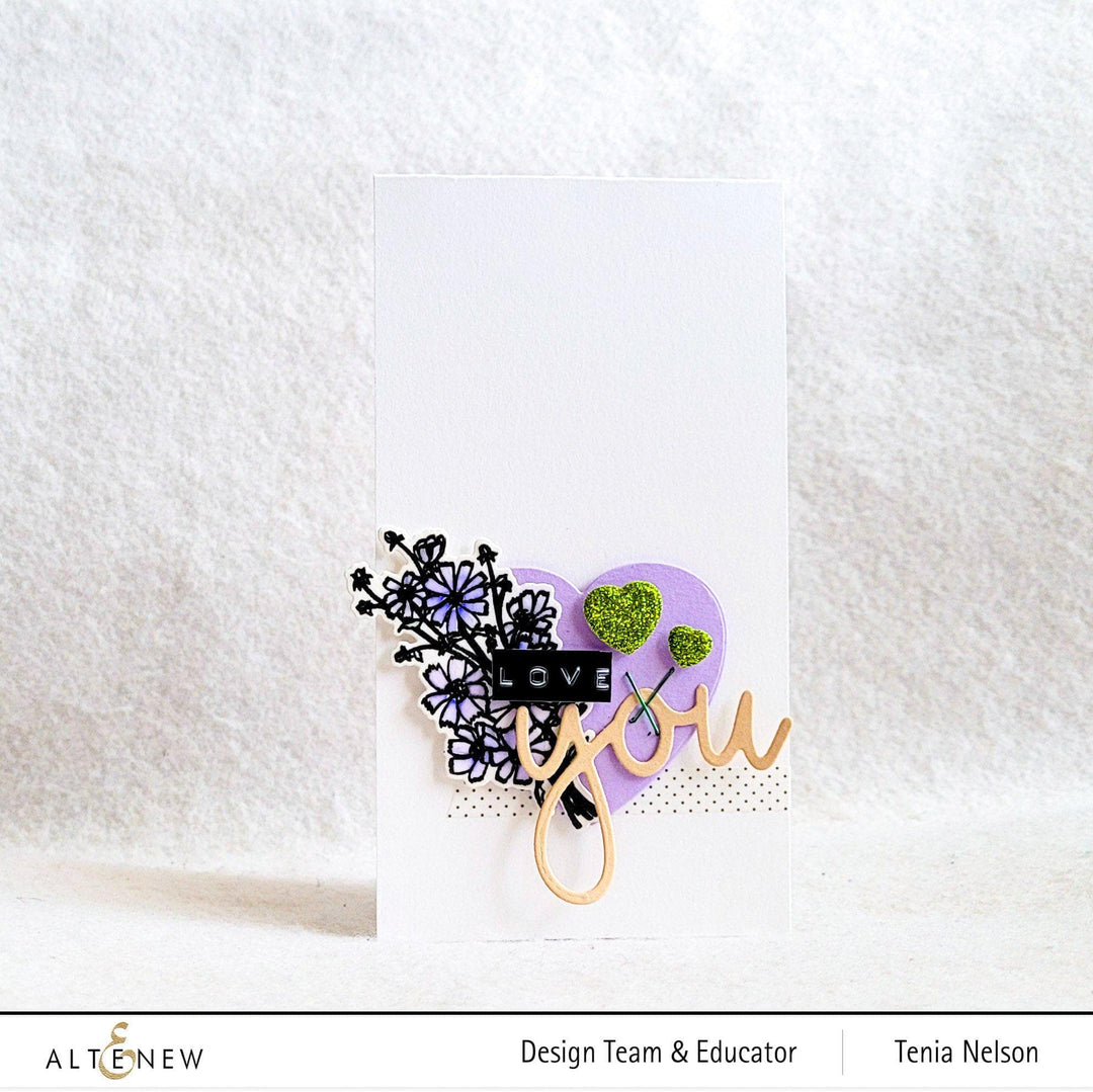 Altenew Stamp & Die Bundle Eclectic Vibes Mini Stamp & Die Bundle