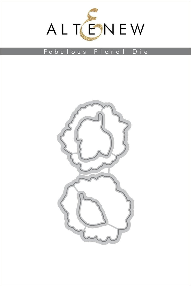Altenew Stamp & Die Bundle Fabulous Floral Stamp & Die Bundle