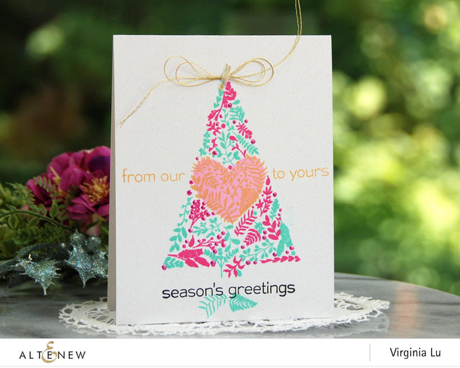 Altenew Stamp & Die Bundle Festive Foliage Stamp & Die Bundle