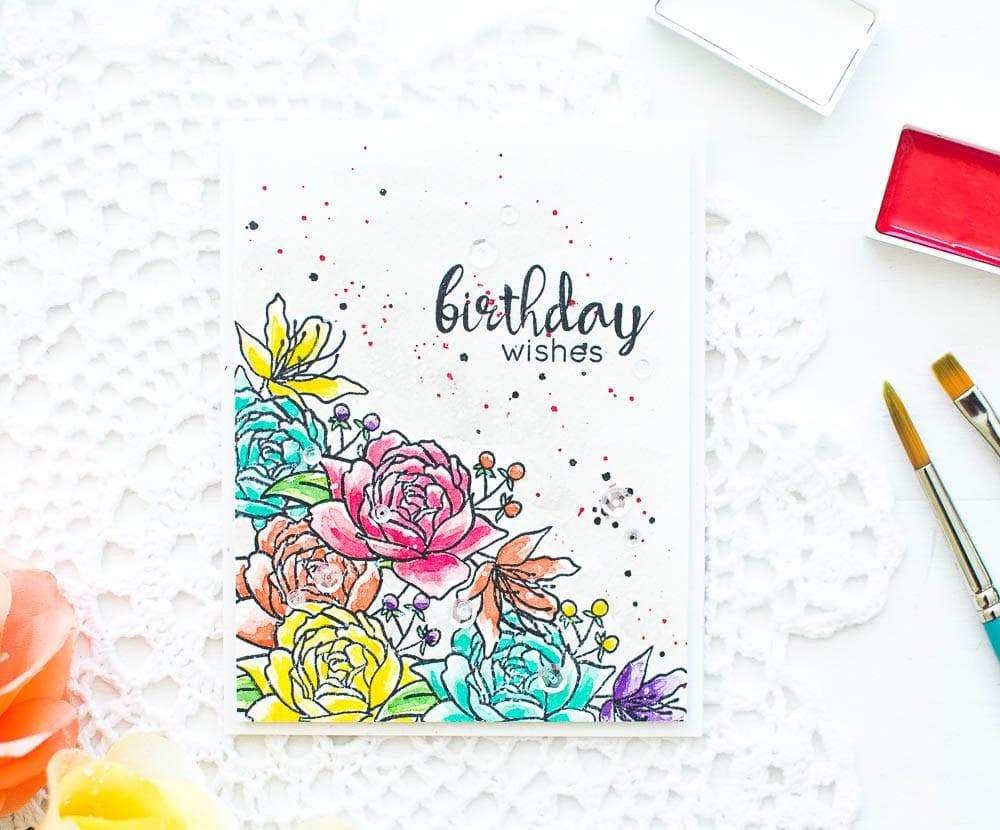 Altenew Stamp & Die Bundle Floral Frame Stamp & Die Bundle
