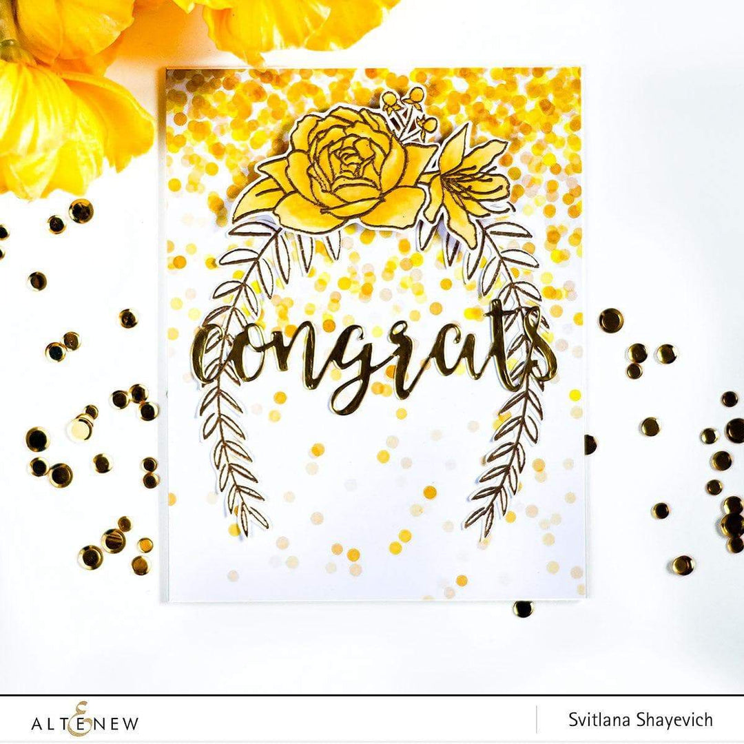 Altenew Stamp & Die Bundle Floral Frame Stamp & Die Bundle