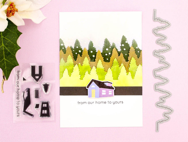 Altenew Stamp & Die Bundle From Our Home Stamp & Die Bundle