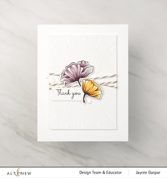 Altenew Stamp & Die Bundle Gardens Around the World Mini Stamp & Die Bundle
