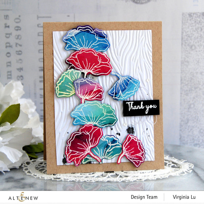 Altenew Stamp & Die Bundle Gardens Around the World Mini Stamp & Die Bundle