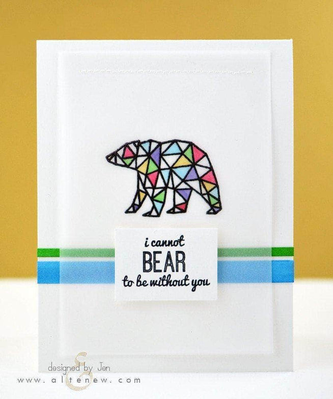 Altenew Stamp & Die Bundle Geometric Menagerie Stamp & Die Bundle