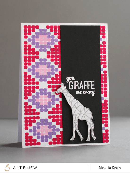 Altenew Stamp & Die Bundle Geometric Menagerie Stamp & Die Bundle