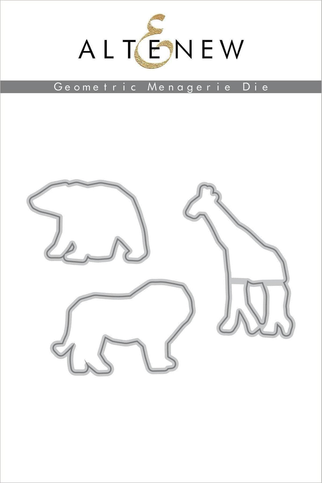 Z - Geometric Menagerie Stamp & Die Bundle